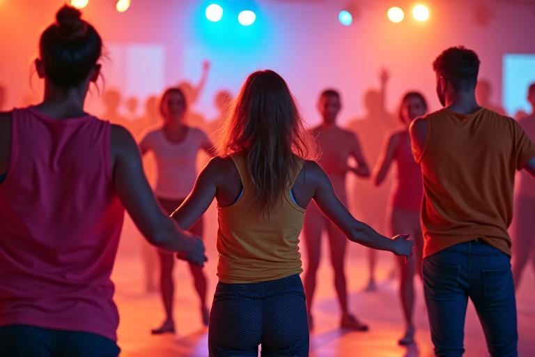 Fitness dance gruppo